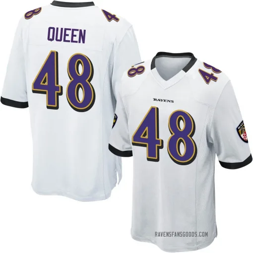 white patrick queen jersey