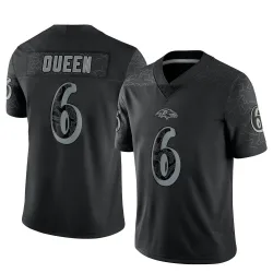 Baltimore Ravens Nike Game Road Jersey - White - Patrick Queen - Mens