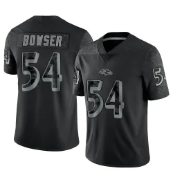 Limited Youth Tyus Bowser Gold Jersey - #54 Football Baltimore